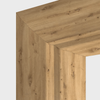 Asteiche Türzarge / Zarge - CPL Maserung RK 85 bombiert Asteiche Türzarge / Zarge - CPL Maserung RK 85 bombiert