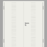 Mala 14 Doppeltüren / Doppelflügeltür Weiß CPL RAL 9010 mit Zarge Mala 14 Doppeltüren / Doppelflügeltür Weiß CPL RAL 9010 mit Zarge