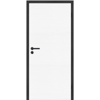 Innentür / Zimmertür Esche Weiß quer mit Akzente-Zarge Innentür / Zimmertür Esche Weiß quer mit Akzente-Zarge