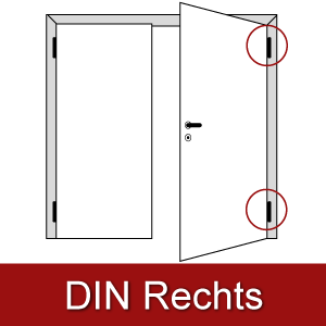 Mala 05 Wohnungstüren / Schallschutztüren mit Zarge RAL 9010