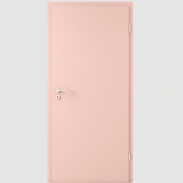 Rosa Innentür / Zimmertür lackiert - Lebolit