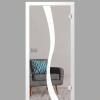 Bergamo Motiv matt - Ganzglastür / Glastür - Erkelenz Glas GmbH Bergamo Motiv matt - Ganzglastür / Glastür - Erkelenz Glas GmbH