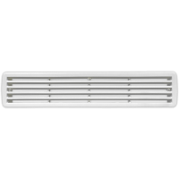 Weiß - Kunststoff - Lüftungsgitter / Lamellengitter Weiß - Kunststoff - Lüftungsgitter / Lamellengitter