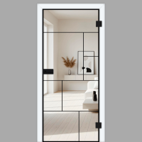 NoirLine 8 - Ganzglastüren / Glastüren mit Zarge Komplettset NoirLine 8 - Ganzglastüren / Glastüren mit Zarge Komplettset