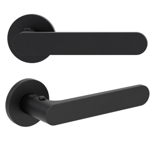 Vaya 291 Avus rund - smart2lock - Graphitschwarz - Türdrücker / Rosettengarnitur - Griffwerk