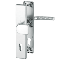 Birmingham - F1 Aluminium natur - Türdrücker / Schutzbeschlag - Hoppe Birmingham - F1 Aluminium natur - Türdrücker / Schutzbeschlag - Hoppe