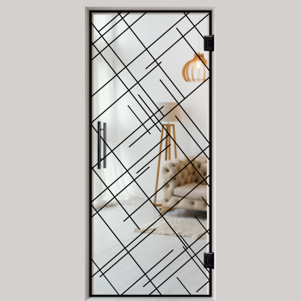 Pendeltür NoirLine 10 - Ganzglastür / Glastür - Lofttüren | NoirLine