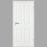 Como CK4 Zimmertür / Innentür Weiss RAL 9016 mit Zarge CPL Weißlack Como CK4 Zimmertür / Innentür Weiss RAL 9016 mit Zarge CPL Weißlack