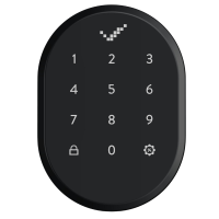 Funktastatur für Zutrittssystem Smartlock Ütopic - Schwarz Funktastatur für Zutrittssystem Smartlock Ütopic - Schwarz