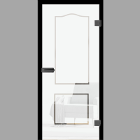 Campo 4 Glastür Landhausstil – Ganzglastür / Komplettset mit Zarge von Erkelenz Campo 4 Glastür Landhausstil – Ganzglastür / Komplettset mit Zarge von Erkelenz