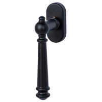 Mount Everest - Schwarz matt - Fenstergriff / Rasterolive - Südmetall Mount Everest - Schwarz matt - Fenstergriff / Rasterolive - Südmetall