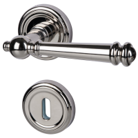 Mount Everest - R Edelstahl poliert - Türdrücker / Rosettengarnitur - Südmetall Mount Everest - R Edelstahl poliert - Türdrücker / Rosettengarnitur - Südmetall