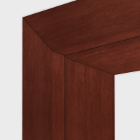 Mahagoni Echtholzfurnierte Türzarge / Zarge für Wohnungstür Furnier Mahagoni Echtholzfurnierte Türzarge / Zarge für Wohnungstür Furnier