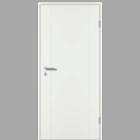 Riva RI2 Zimmertür / Innentür Weiss RAL 9016 mit Zarge CPL Weißlack Riva RI2 Zimmertür / Innentür Weiss RAL 9016 mit Zarge CPL Weißlack