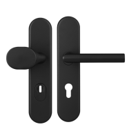 Schutzbeschlag Ferrara SB-LS/LS - Tiefschwarz - Griffwelt Schutzbeschlag Ferrara SB-LS/LS - Tiefschwarz - Griffwelt