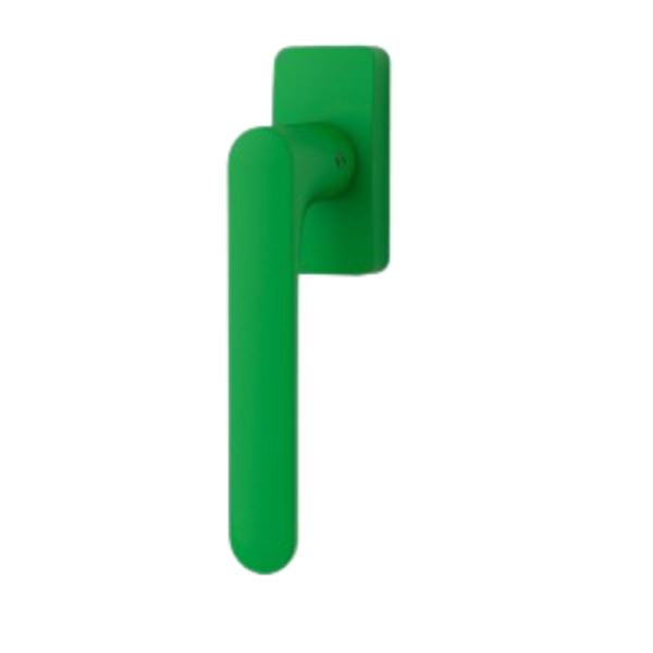 Mood One Q - Lime Green - Fenstergriff / Rasterolive - Colombo Design