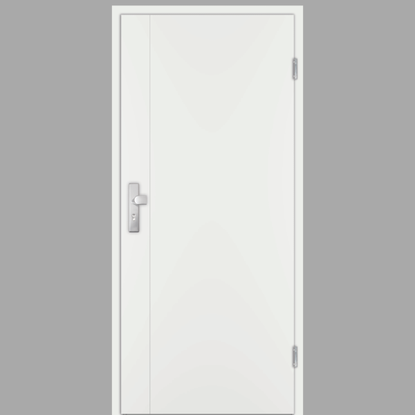Riva RI4 Wohnungstüren / Schallschutztüren mit Zarge RAL 9016