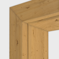 Eiche astig Echtholzfurnierte Türzarge / Zarge Furnier Eiche astig Echtholzfurnierte Türzarge / Zarge Furnier