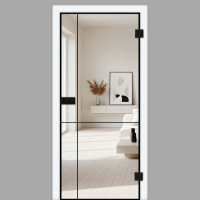 NoirLine 6 - Ganzglastüren / Glastüren mit Zarge Komplettset NoirLine 6 - Ganzglastüren / Glastüren mit Zarge Komplettset