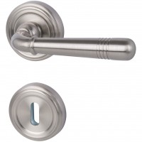 Scarlet - R - Edelstahl - Türklinke / Rosettengarnitur Scarlet - R - Edelstahl - Türklinke / Rosettengarnitur