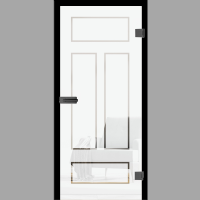 Campo 5 Glastür Landhausstil – Ganzglastür / Komplettset mit Zarge von Erkelenz Campo 5 Glastür Landhausstil – Ganzglastür / Komplettset mit Zarge von Erkelenz